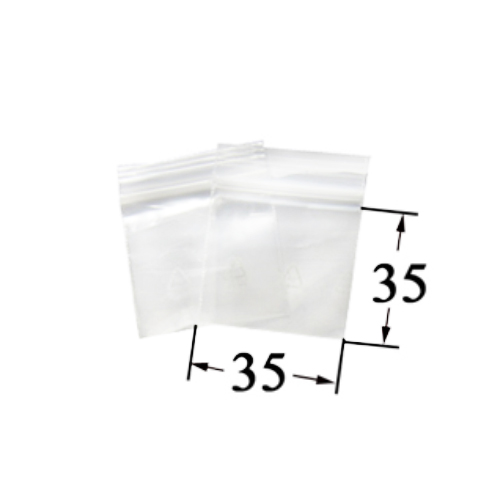 [TT1SS] Poly Bag 3.5 X 3.5 Cm, Pack Of 100