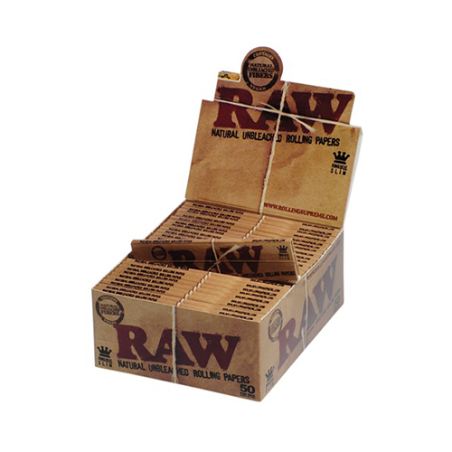 [ZI51] RAW KS Slim Papers "Classic", VE50, 32 Leaves