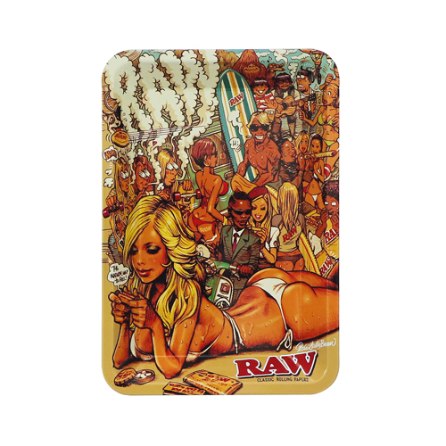 [ZI59DSU] RAW Tablett Mini, Summer, 12,5cm x 18cm