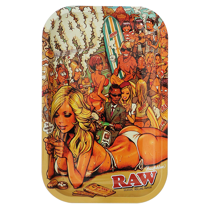 [ZI59BSUM] RAW Tray SUMMER, SMALL, 27.5cm X 17.5cm
