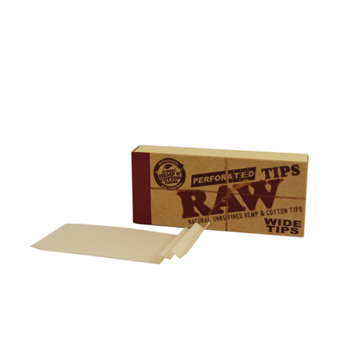 [TIP50P] RAW Wide Tips, VE50, perforiert, 2.5 x 6cm
