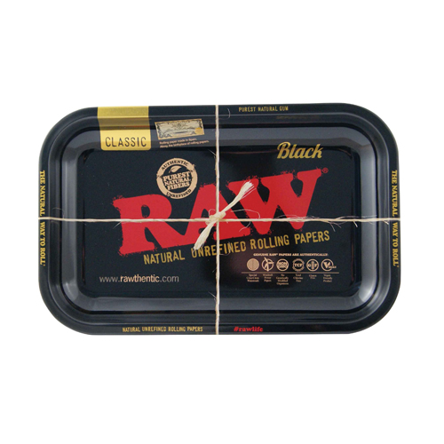 [ZI59BBL] RAW-Black-Tablett-SMALL-ca.27.5cm * 17.5cm