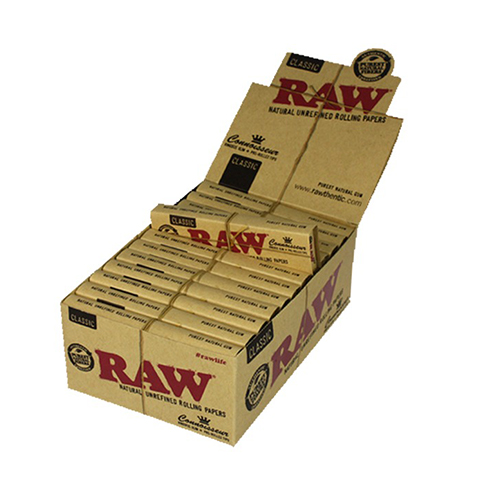 [ZI56P] RAW Connoisseur Ks+classic Pre-rolled Tips VE24