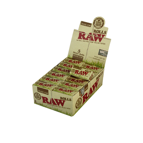 [ZI53O] RAW-Organic Hemp-Rolls-VE24 á 5m