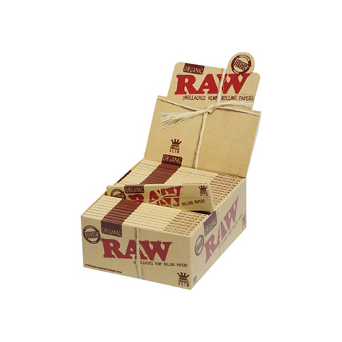 [ZI52] RAW Organic KS Slim Papers - VE50, 32 Leaves