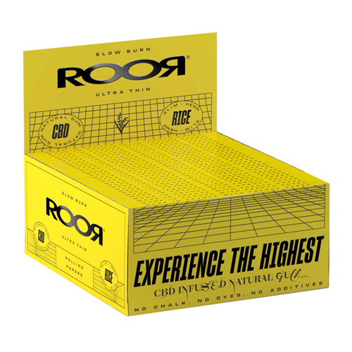 [ZIROOR3] ROOR Rice King Size Slim mit CBD, VE50