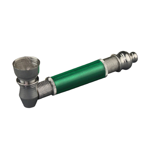 [1103] Screw pipe, metal/plastic, 9 cm long