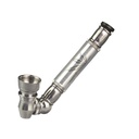 Screw pipe, angled, 9.5 cm long