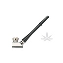 Angled screw pipe, 19 cm