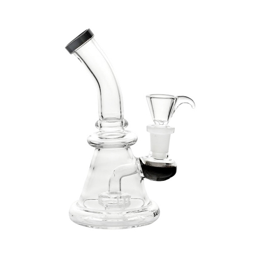 [SSC10163BK] Black Conical Hookah, 15 cm