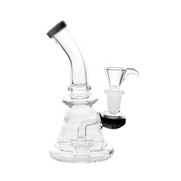 [SSC10163BK] Schwarze konische Wasserpfeife, 15cm