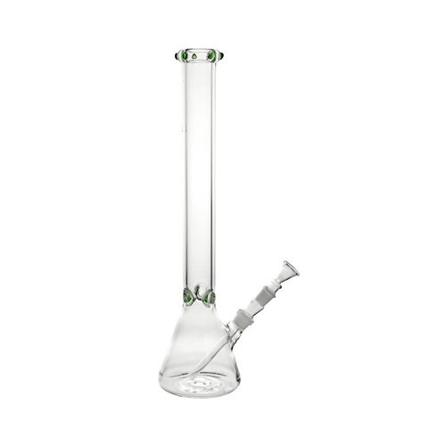 Heavy Bong, 7 mm Wall Thickness, 50 Cm, Green Style