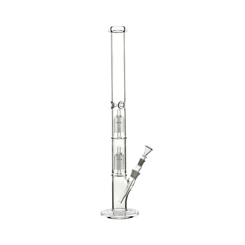 Heavy, Tall 5 mm Bong, 2 X 4-arm Percolator, 60 cm