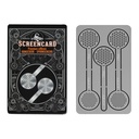 Screencard Hanging Screens 18mmø, 5 Screens Metal Card