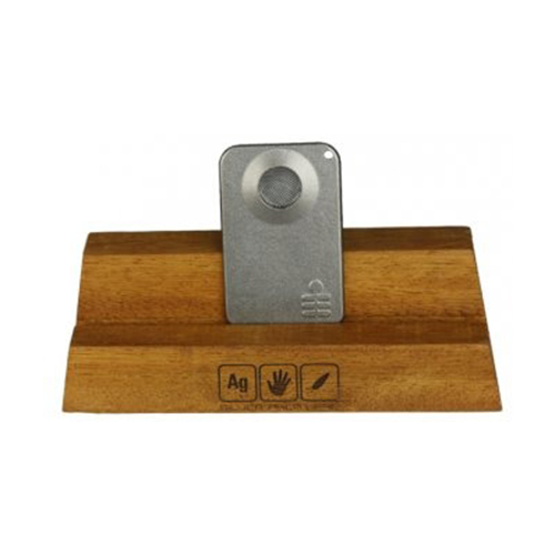 [SIL1] Silber Palm Leaf Magnet Pfeife, matt