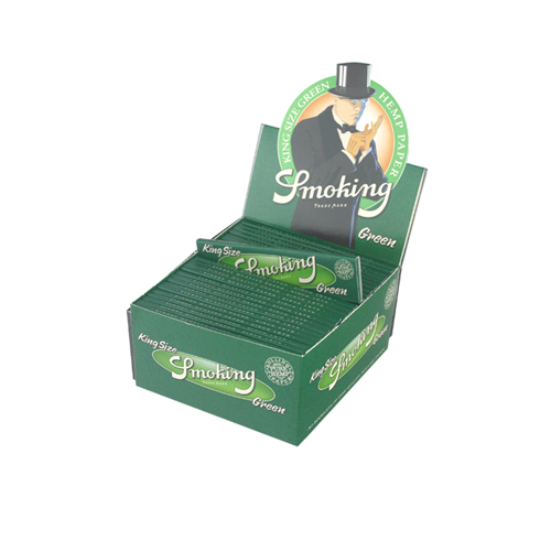 [ZI1G] Smoking Hanfpapier grün-VE50
