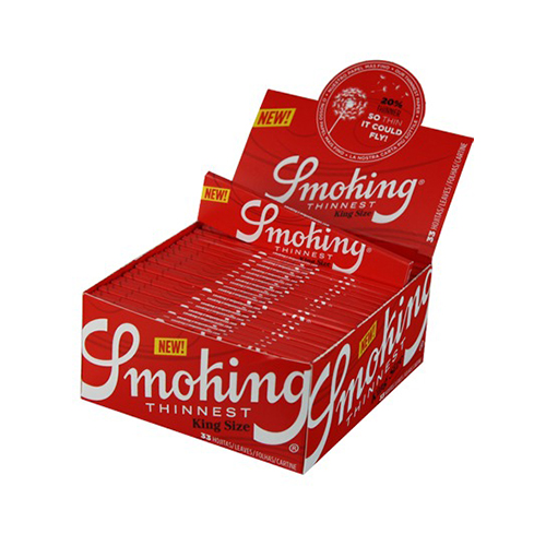 Smoking King Size Paper, Thinnest, VE 50