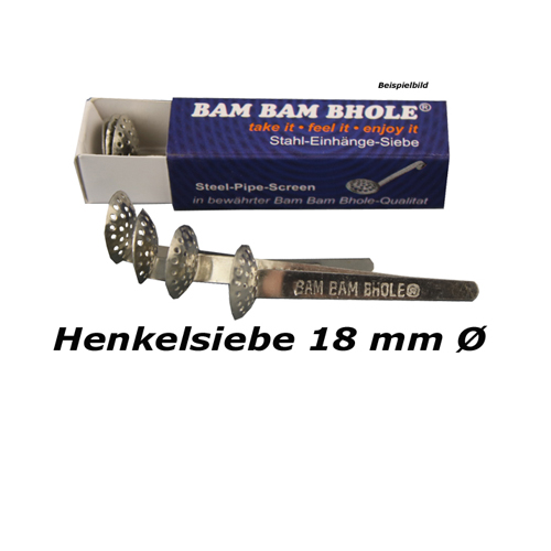 [BAM18] Steel Hanging Screens 18 mm Ø, 4 pcs., PU 20, Stainless Steel