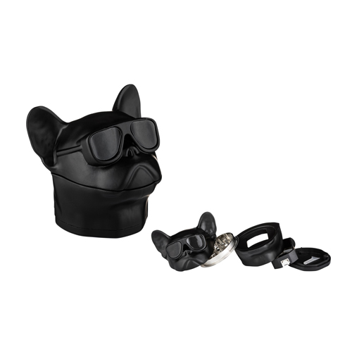 [WNADOGBL] Super Heroes Grinder Hund Brille, Schwarz