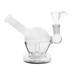 [SSC10145BW] White Mini Ball Bong, 15 cm