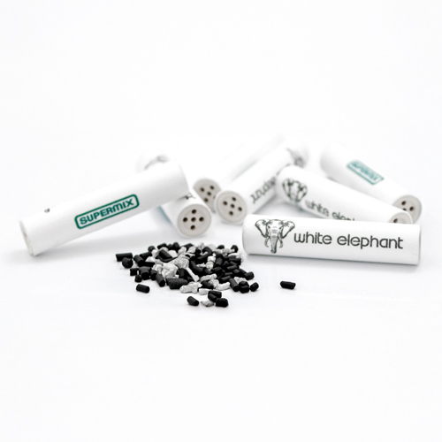 White Elephant Supermix-Filter, 9 mm Ø, VE 40