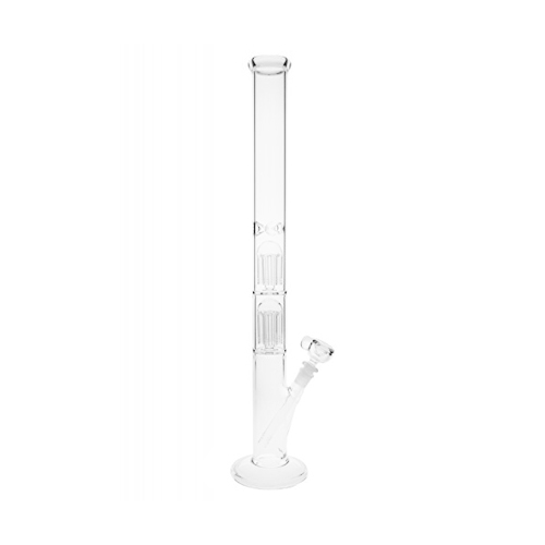 Cylinder Bong, Double Percolator, 60 Cm, 50 mm Ø, 5 mm