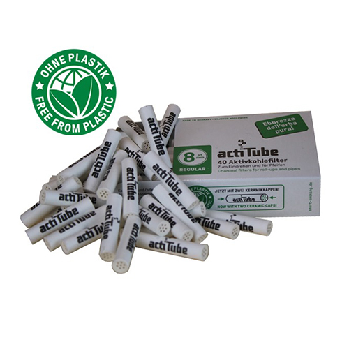 actiTube 8mmØ Aktivkohlefilter 1x 40 Pack