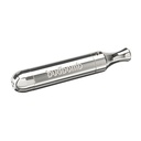 Budbomb, Chrome/silver, 10.2cm Long + Screwable