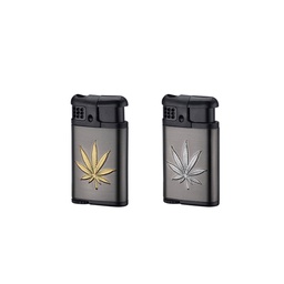 [HP76] Feuerzeuge mit Cannabis Blatt, VE12