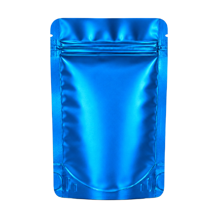 [MB14085MBL] Mylarbeutel 140 x 85 mm, VE50, MATTE Blau