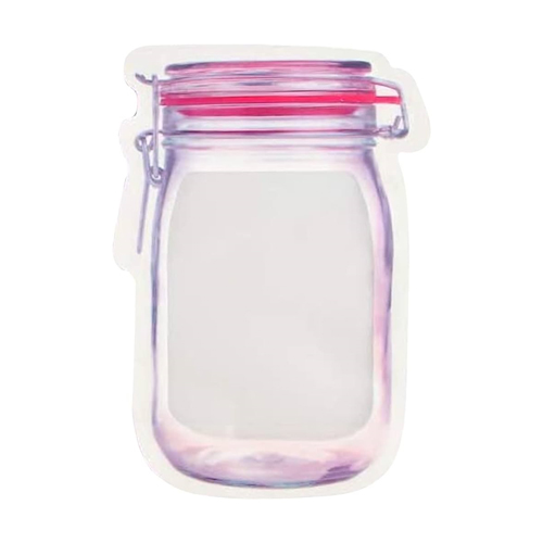 [JRM250] Mylar Bag, JAR Shape, 500 Ml, 25