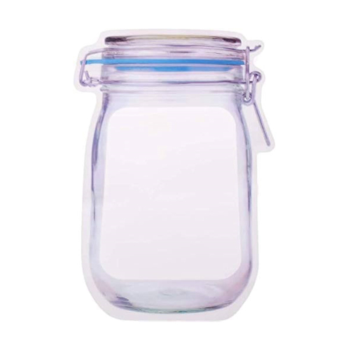 Mylarbeutel, JAR Shape, 250ml, VE25