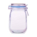 Mylar Bag, Jar Shape, 250 ml, VE 25