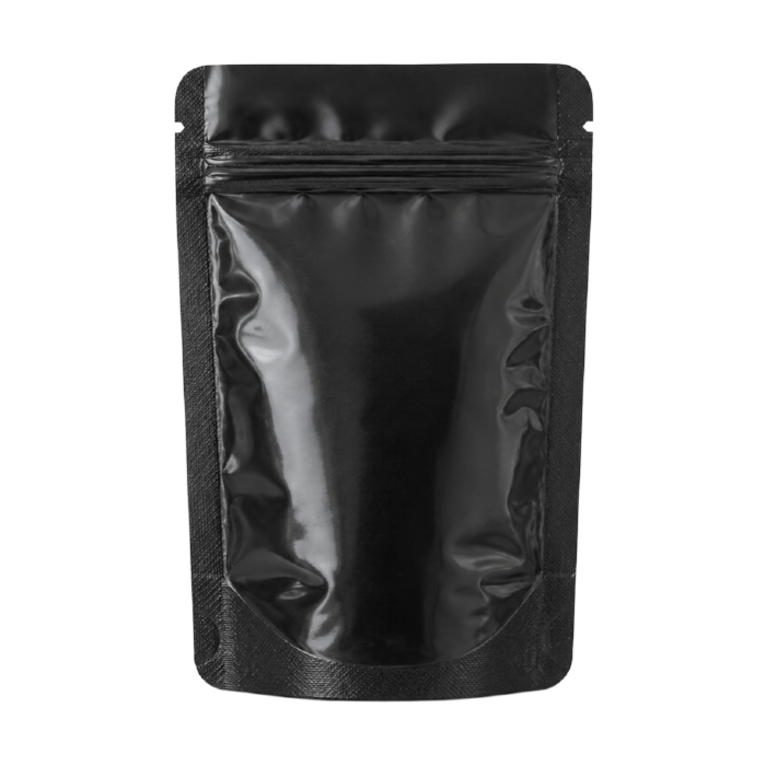 [MB14085BK] Mylar Bag 140 X 85 Mm, PU50, GLOSS Black