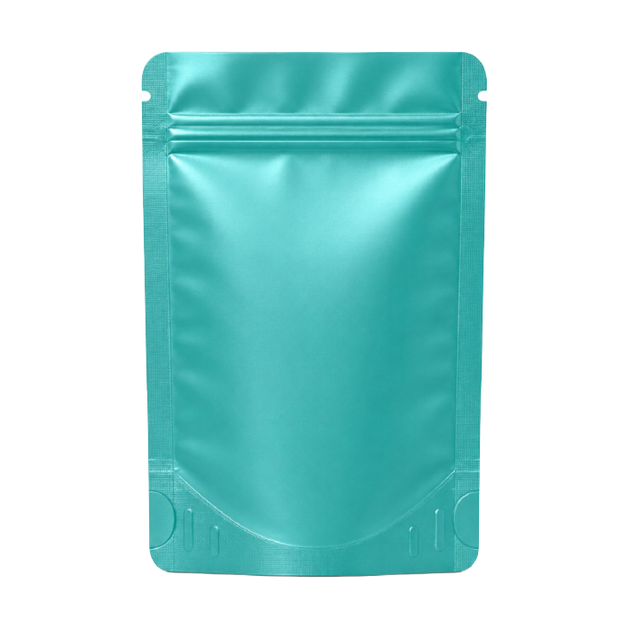 [MB14085GR] Mylarbeutel 140 x 85 mm, VE50, AQUA Grün