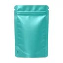 Mylar Bags 140 X 85 Mm, Pack Of 50, Aqua Green