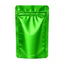 Mylar Bag 140 X 85 Mm, Pack Of 50, MATTE Green
