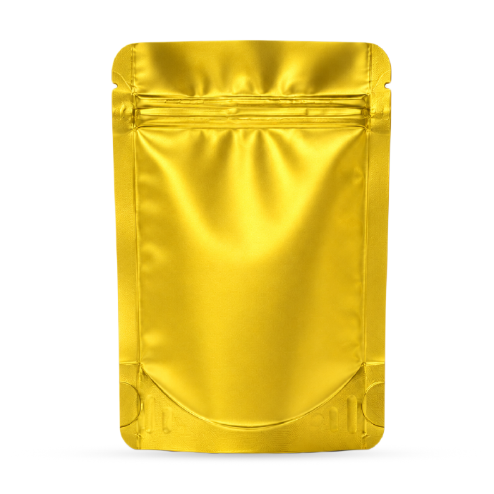 [MB14085MGL] Mylar Bag 140 X 85 Mm, Pack Of 50, MATTE Gold