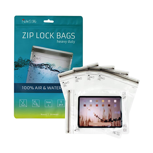 [NOBL] Noaks Bag L, Transparent, 5 Bags