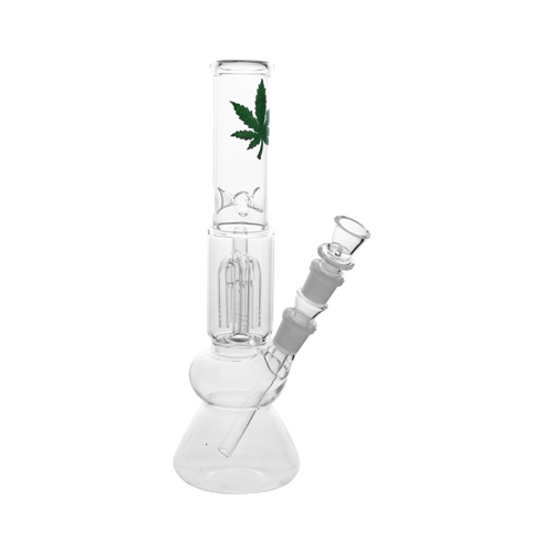 [SSC10320] Glas Ice Bong mit 4-Arm Perculator, 30,5 cm