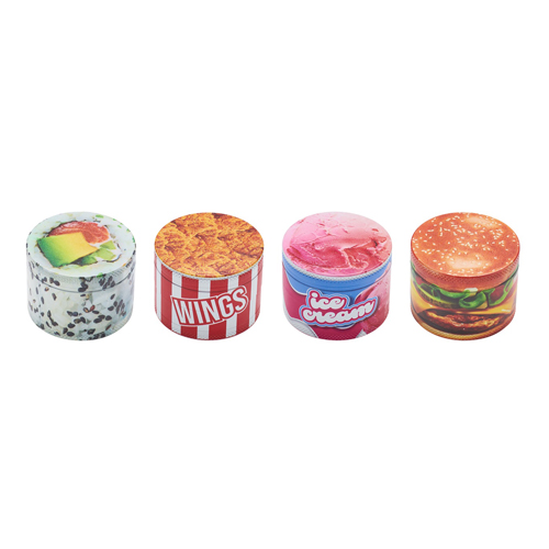 Metal Grinder, 50mmø, 4-piece, FOOD