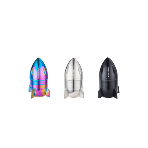 Metal Grinder, 70mmø, 4-piece, Mini SPACESHIP