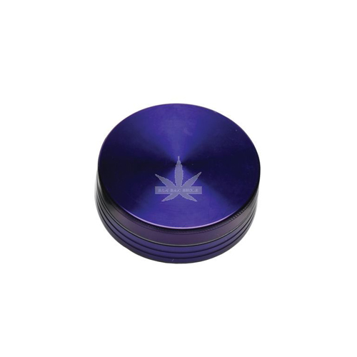 [WN52B] Aluminum Grinder 5 cm 2 Parts Blue*