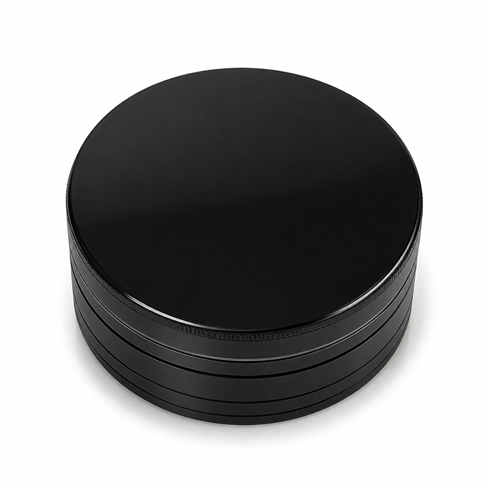 [WN52S] Alu-Grinder-5cm-2 Part-schwarz