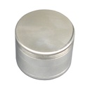 Aluminium-Schleifmaschine, 60 mm Ø, 4-teilig, mit Sieb