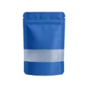 Kraft Paper Bag, 140 X 85 mm, VE 50, Blue