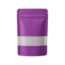 Kraft Paper Bag, 140 X 85 mm, VE 50, Purple