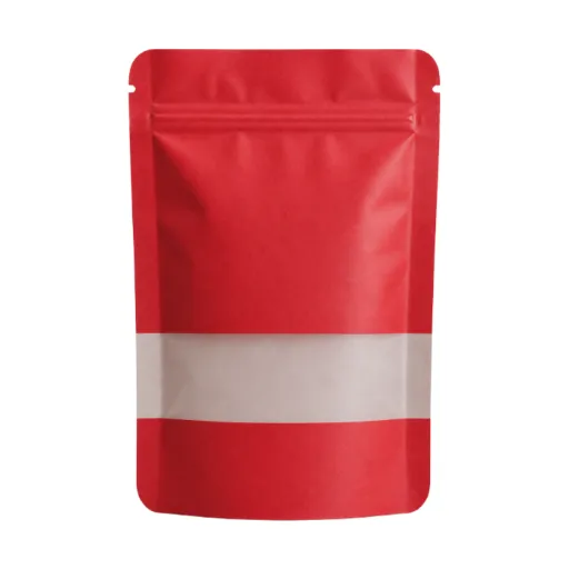 [KP1RD] Kraft Paper Bag, 140 X 85 mm, VE 50, Red