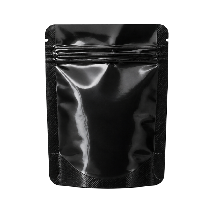 Mylarbeutel 115 x 85 mm, VE50, Schwarz