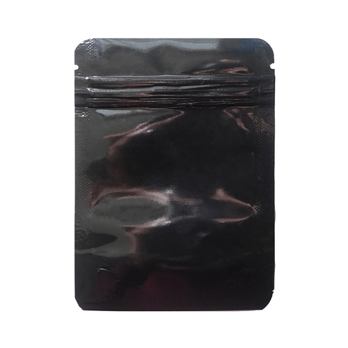 [MB11585BK] Mylarbeutel 115 x 85 mm, VE50, Schwarz